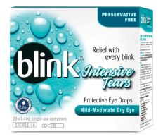 Blink® Intensive Tears 冰藍特效保濕潤眼液 20 x 0.4mL