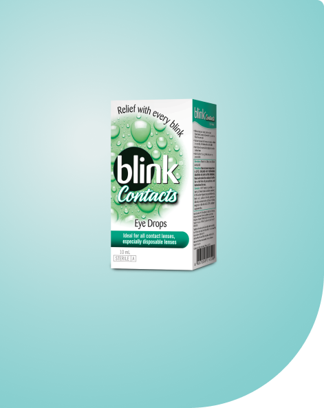 Blink® Contacts 冰藍高水份隱形眼鏡潤濕液