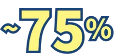 75%